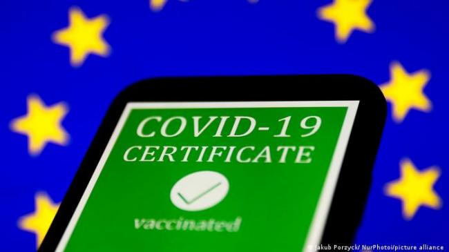 У ЄС скоротили термін дії COVID-сертифікатів про вакцинацію