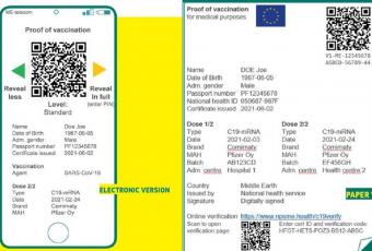 Європейський комісар презентував «зелений паспорт ЄС»