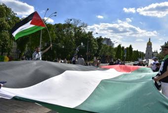 Митинги в поддержку Палестины продолжаются, несмотря на прекращение военных действий