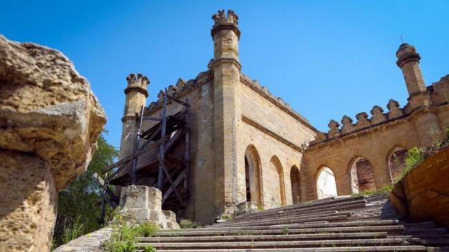 ФОТО © Укрінформ: Палац Курісов. Село Курісово, Одеська область