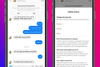 Instagram додасть нові «Повідомлення про безпеку» для підлітків при надсиланні повідомлень дорослим, за якими вони стежать.