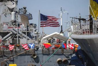 У багатонаціональних військових навчаннях Sea Breeze беруть участь єгипетські офіцери